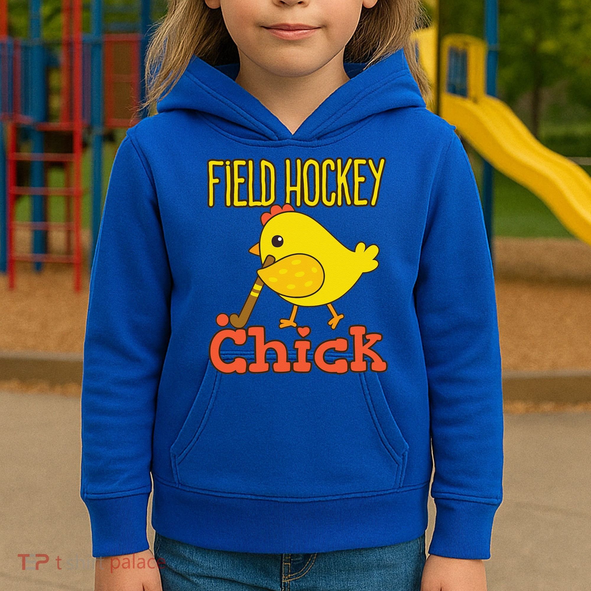Chicks With Sticks Field Hockey Player Hockey Fan Kids Hoodie