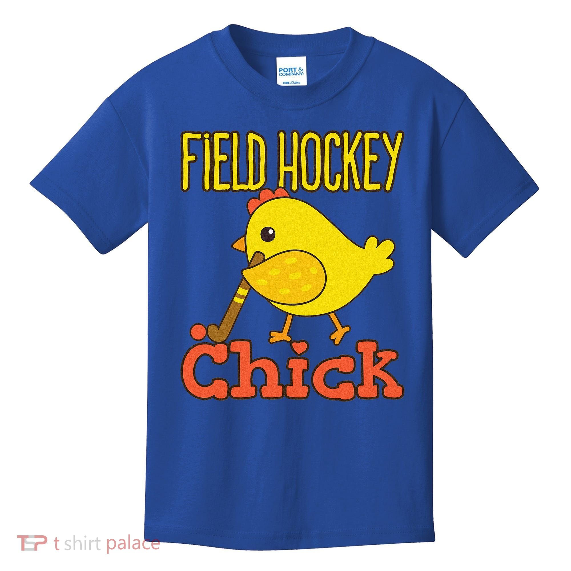Chicks With Sticks Field Hockey Player Hockey Fan Kids T-Shirt