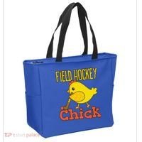 Chicks With Sticks Field Hockey Player Hockey Fan Tote Bag thumb 2