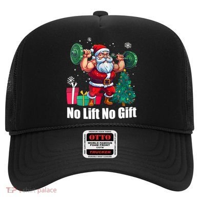 Christmas Workout Santa Claus No Lift No Gift Hat