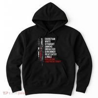 Christian White Straight Unwoke Unvaxxed Gun Owner Hoodie thumb 0