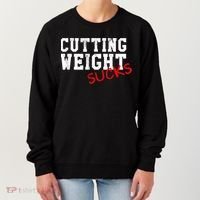 Cutting Weight Sucks Wrestling High School College Women's Sweatshirt thumb 0