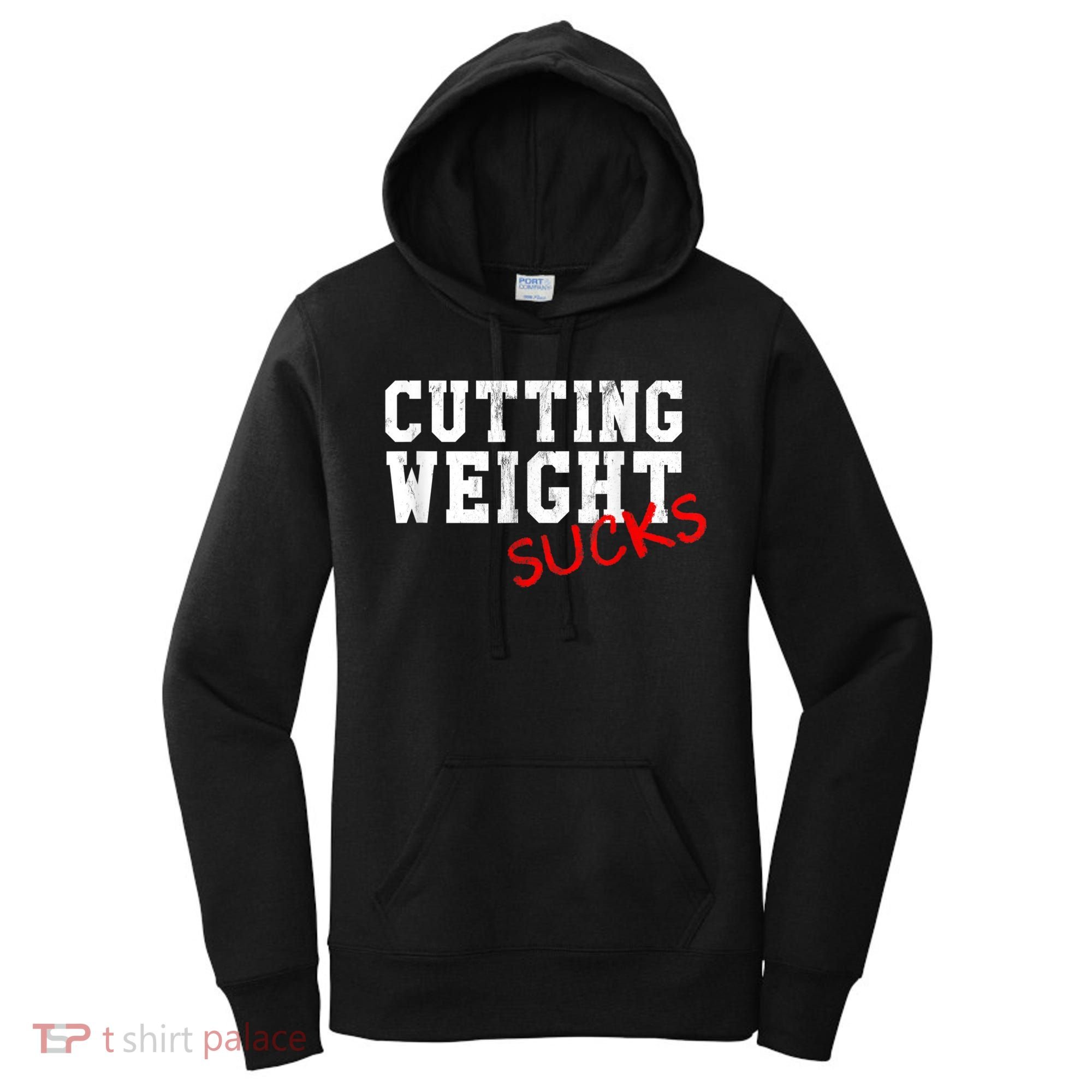 Cutting Weight Sucks Wrestling High School College Women's Hoodie