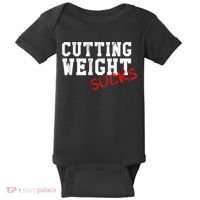 Cutting Weight Sucks Wrestling High School College Baby Bodysuit thumb 0