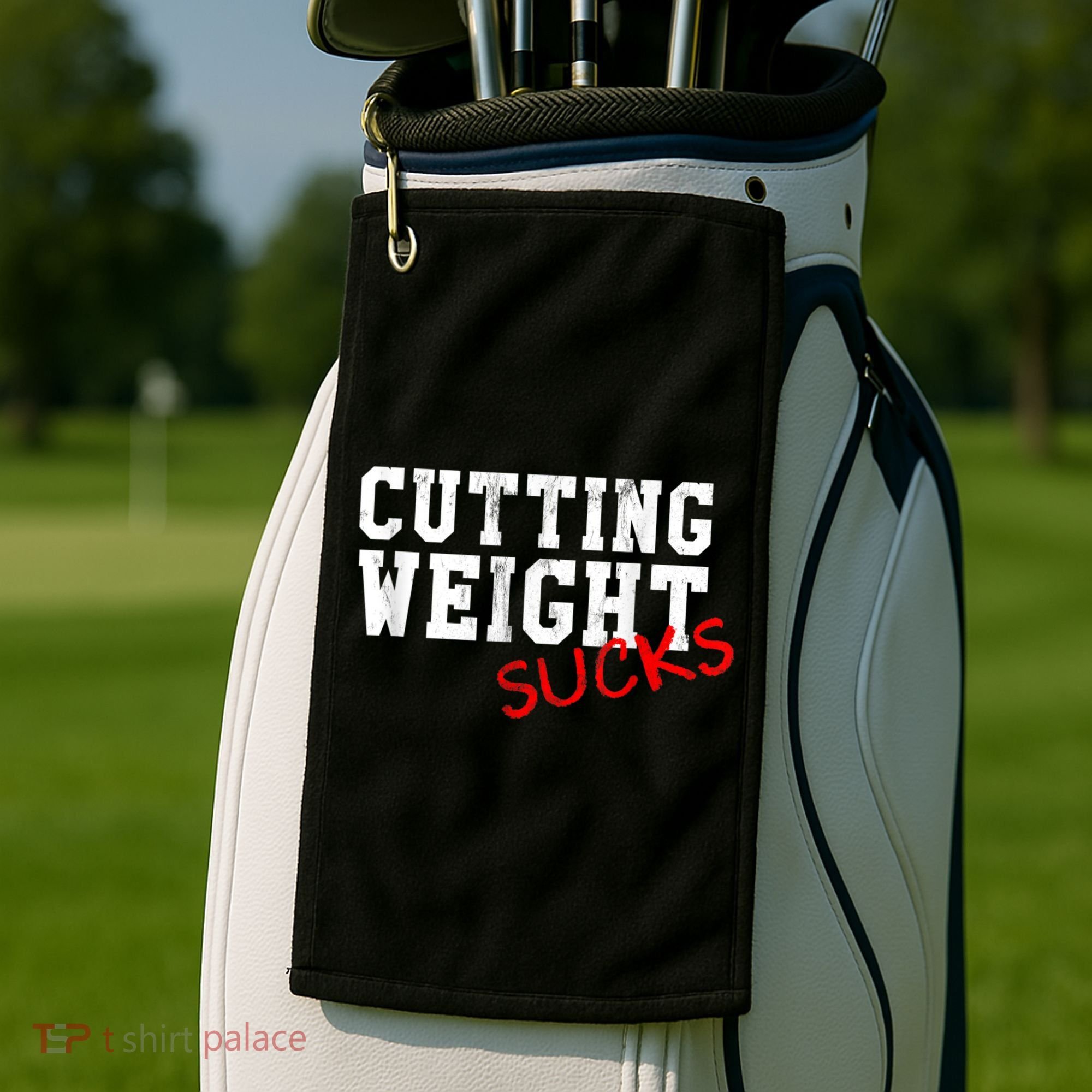 Cutting Weight Sucks Wrestling High School College Golf Towel