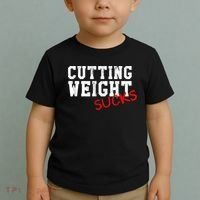 Cutting Weight Sucks Wrestling High School College Toddler T-Shirt thumb 2