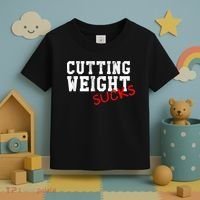 Cutting Weight Sucks Wrestling High School College Toddler T-Shirt thumb 3