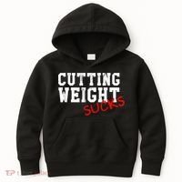 Cutting Weight Sucks Wrestling High School College Kids Hoodie thumb 0