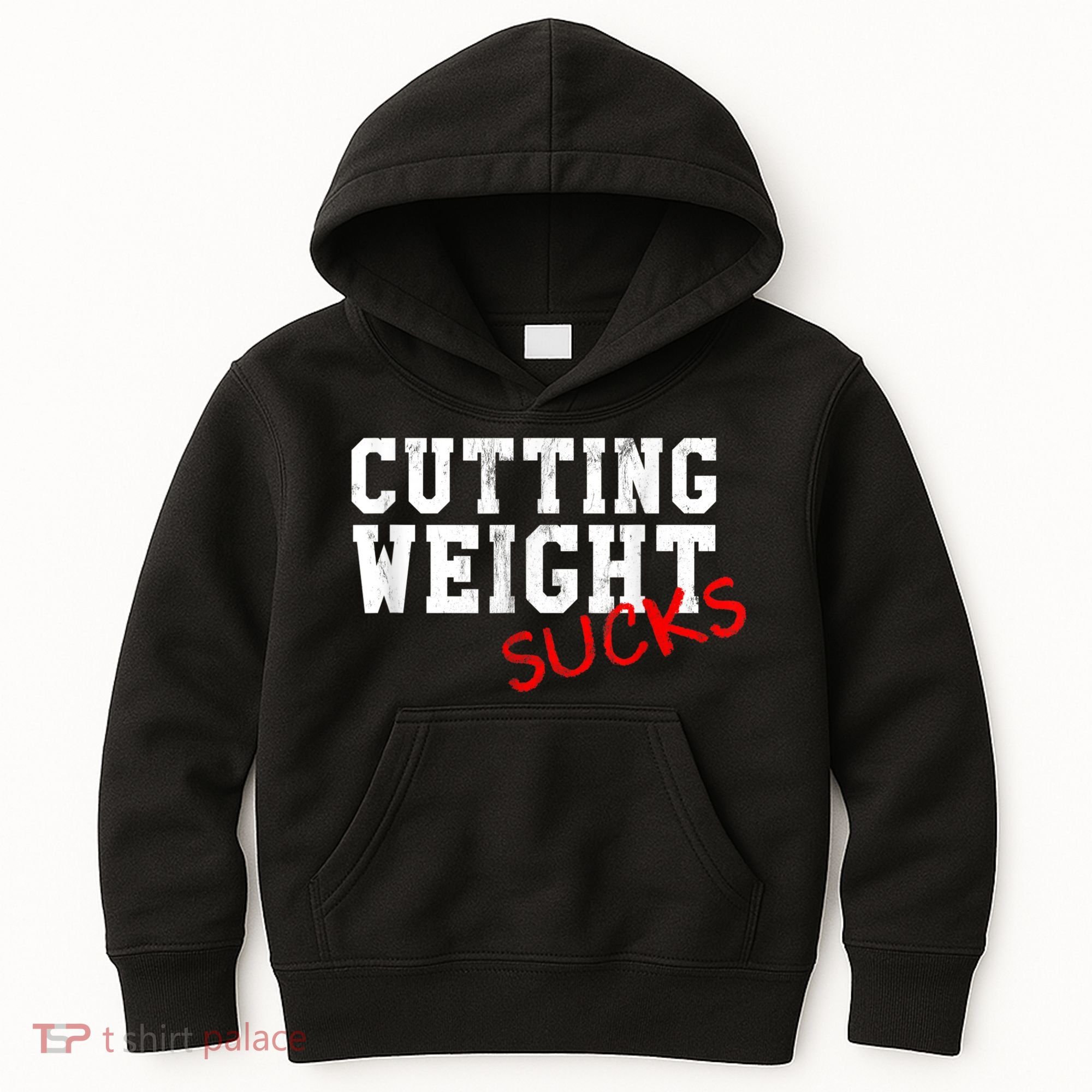 Cutting Weight Sucks Wrestling High School College Kids Hoodie