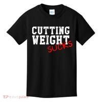 Cutting Weight Sucks Wrestling High School College Kids T-Shirt thumb 0