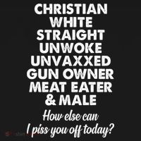 Christian White Straight Unwoke Unvaxxed Gun Owner Sweatshirt thumb 3