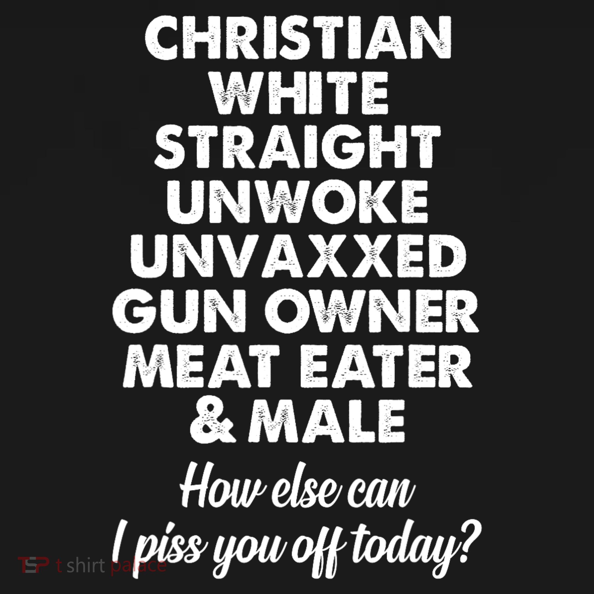 Christian White Straight Unwoke Unvaxxed Gun Owner Mousepad