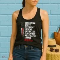 Christian White Straight Unwoke Unvaxxed Gun Owner Women's Tank Top thumb 2