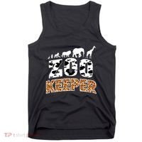 Cute Wildlife Safari Africa Animals Zoo Gift Tank Top thumb 0
