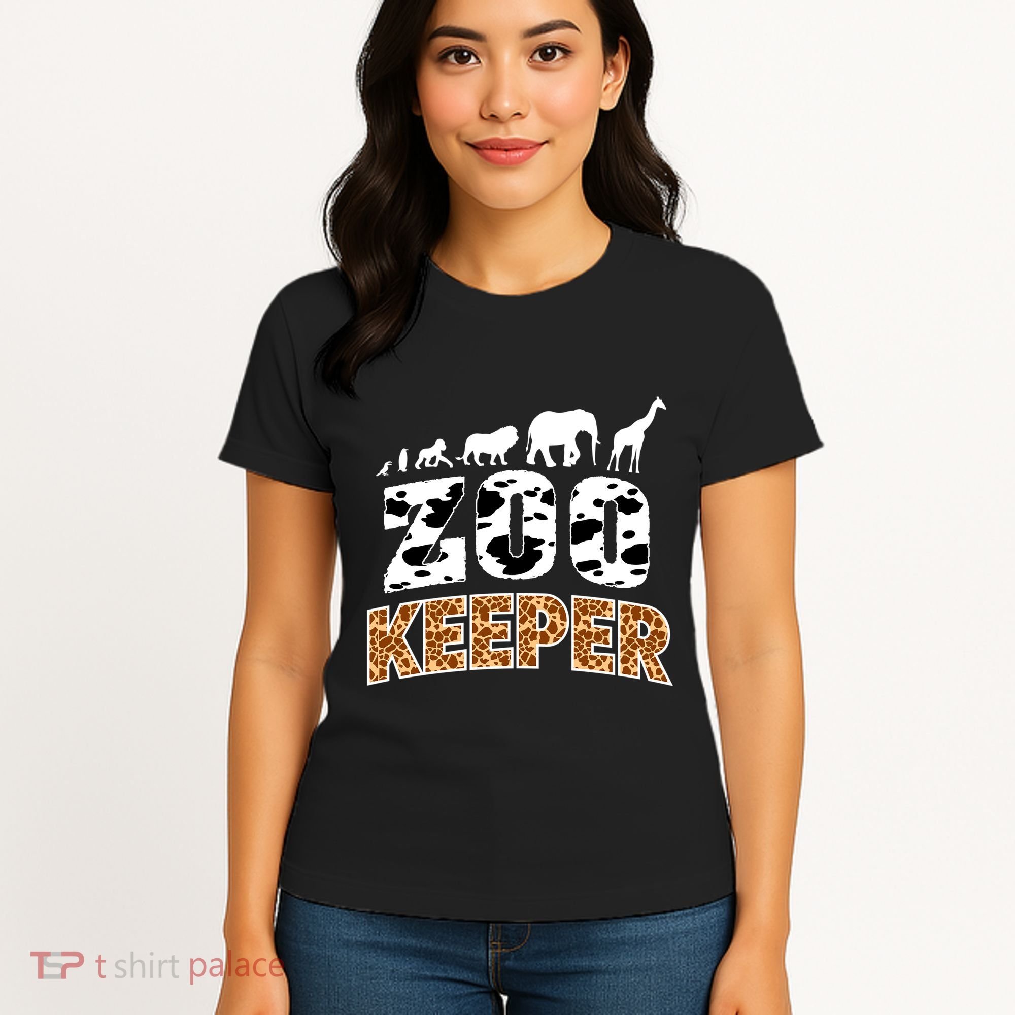 Cute Wildlife Safari Africa Animals Zoo Gift Women's T-Shirt