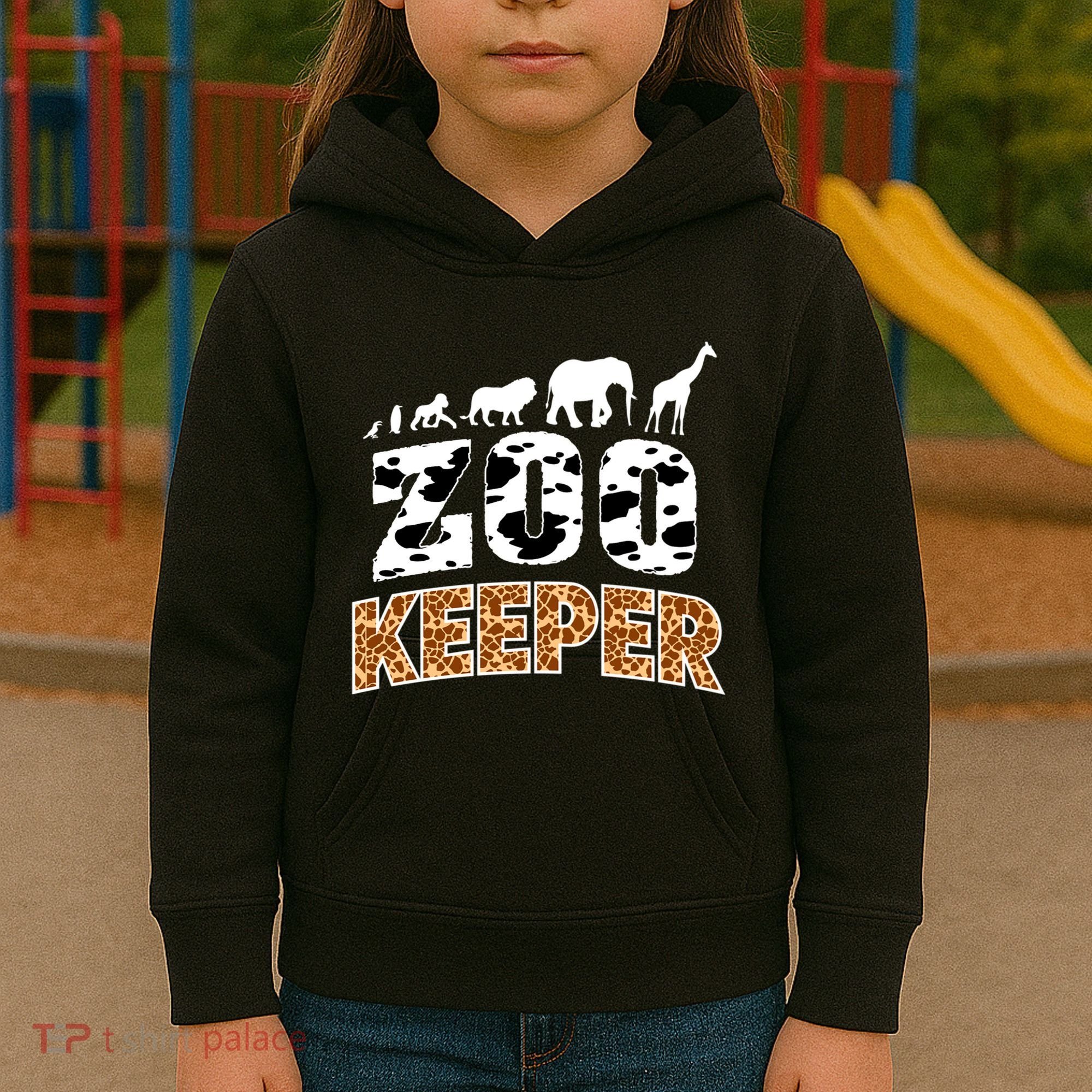 Cute Wildlife Safari Africa Animals Zoo Gift Kids Hoodie