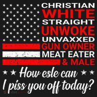Christian White Straight Unwoke Unvaxxed Gun Owner Baby Bodysuit thumb 2