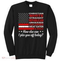Christian White Straight Republican Unvaxxed Gun Owner Sweatshirt thumb 0