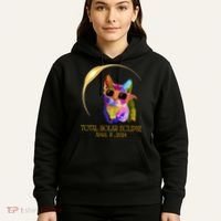 Cat Wearing Solar Eclipse Glasses Hoodie thumb 5