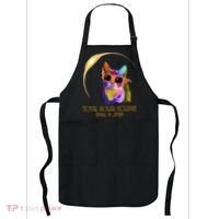 Cat Wearing Solar Eclipse Glasses Apron thumb 0