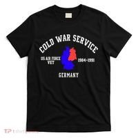 Cold War Service Air Force Veteran Germany 1984-1991 T-Shirt thumb 0