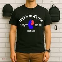 Cold War Service Air Force Veteran Germany 1984-1991 T-Shirt thumb 6