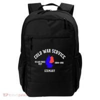 Cold War Service Air Force Veteran Germany 1984-1991 Backpack thumb 0