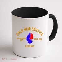 Cold War Service Air Force Veteran Germany 1984-1991 Coffee Mug thumb 1