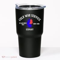 Cold War Service Air Force Veteran Germany 1984-1991 Tumbler thumb 0