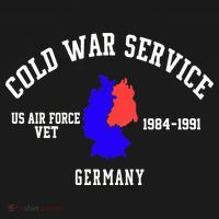 Cold War Service Air Force Veteran Germany 1984-1991 Tank Top thumb 6