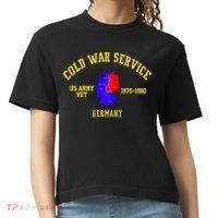 Cold War Service Germany US Army Veteran 1975 To 1980 Comfort Colors Boxy T-Shirt thumb 0