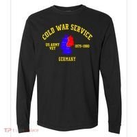 Cold War Service Germany US Army Veteran 1975 To 1980 Comfort Colors Heavyweight Long Sleeve T-Shirt thumb 0