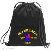 Cold War Service Germany US Army Veteran 1975 To 1980 Sweatshirt Cinch Pack Bag thumb 0
