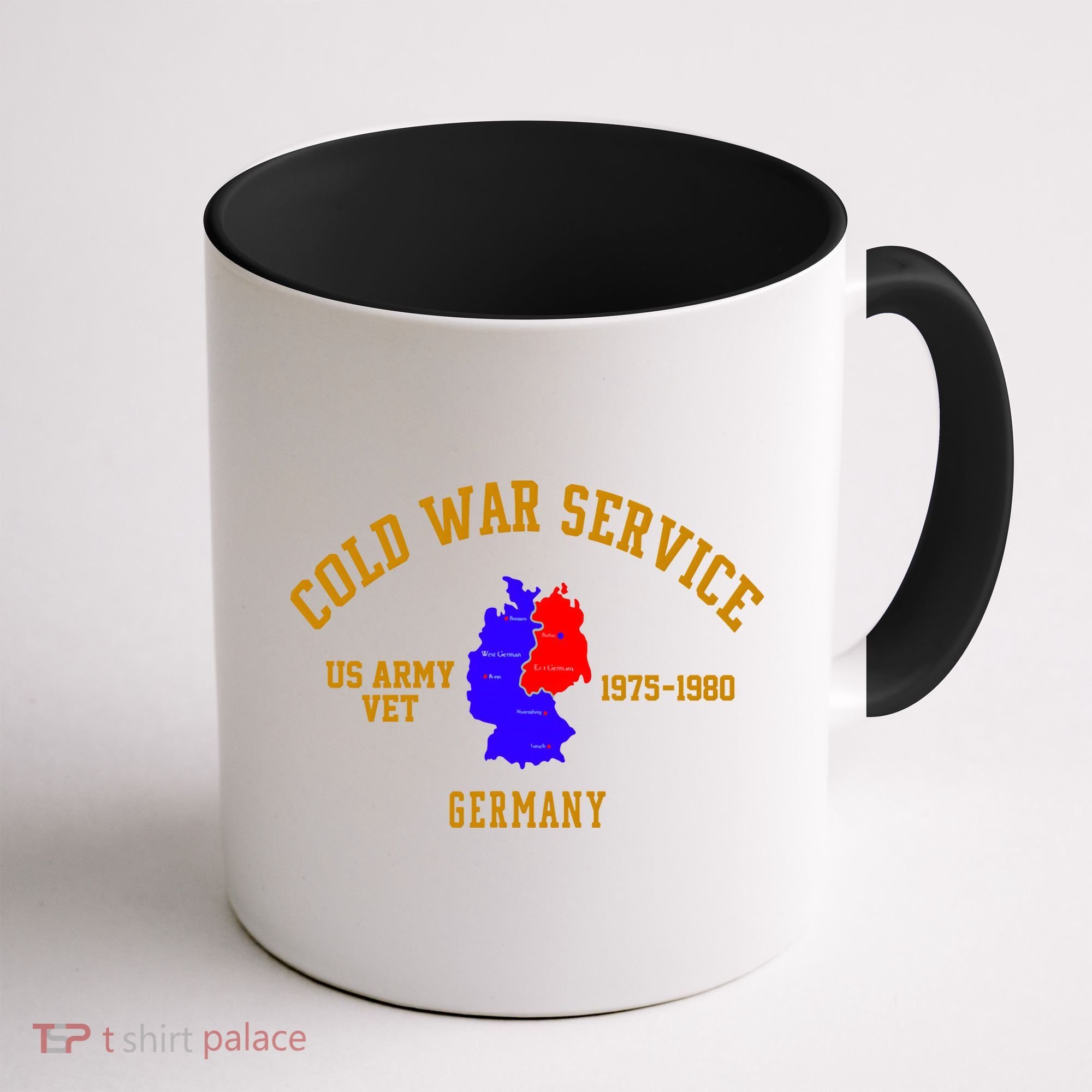 Cold War Service Germany US Army Veteran 1975 To 1980 Coffee Mug