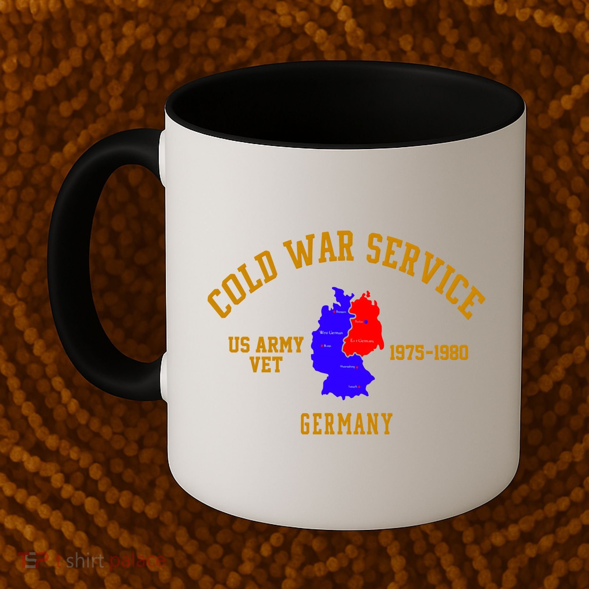 Cold War Service Germany US Army Veteran 1975 To 1980 Coffee Mug