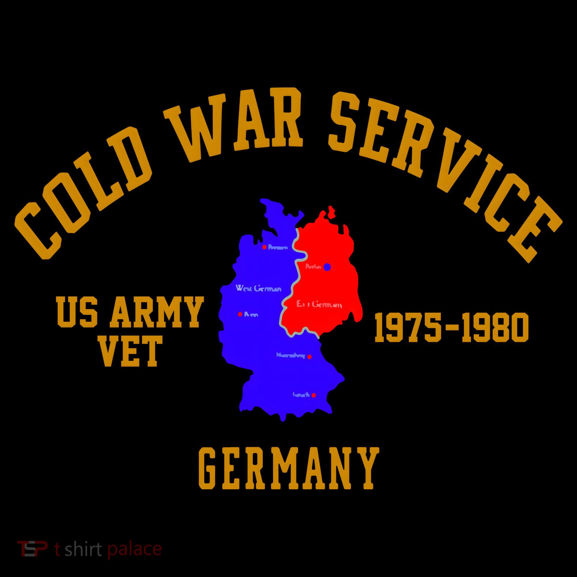 Cold War Service Germany US Army Veteran 1975 To 1980 Coffee Mug