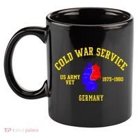 Cold War Service Germany US Army Veteran 1975 To 1980 11oz C Handle Ceramic Mug thumb 2