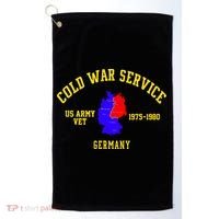 Cold War Service Germany US Army Veteran 1975 To 1980 Golf Towel thumb 0