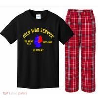 Cold War Service Germany US Army Veteran 1975 To 1980 Kids Plaid Pajama Set thumb 0