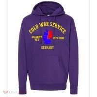 Cold War Service Germany US Army Veteran 1975 To 1980 Hoodie thumb 0