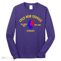 Cold War Service Germany US Army Veteran 1975 To 1980 Long Sleeve Shirt thumb 0