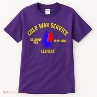 Cold War Service Germany US Army Veteran 1975 To 1980 Tall T-Shirt thumb 0