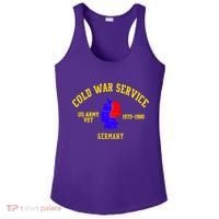 Cold War Service Germany US Army Veteran 1975 To 1980 Ladies PosiCharge Competitor Racerback Tank thumb 0
