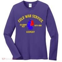 Cold War Service Germany US Army Veteran 1975 To 1980 Women's Long Sleeve Shirt thumb 0