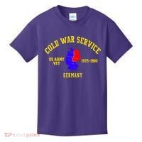 Cold War Service Germany US Army Veteran 1975 To 1980 Kids T-Shirt thumb 0