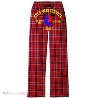 Cold War Service Germany US Army Veteran 1975 To 1980 Women's Flannel Plaid Pajama Pants thumb 0