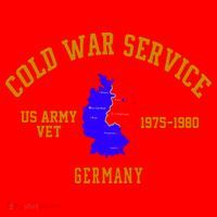 Cold War Service Germany US Army Veteran 1975 To 1980 Santa Hat thumb 1