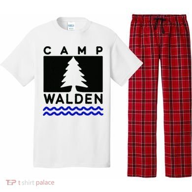 Camp Walden Summer Camp  Summer Camp Pajama Set