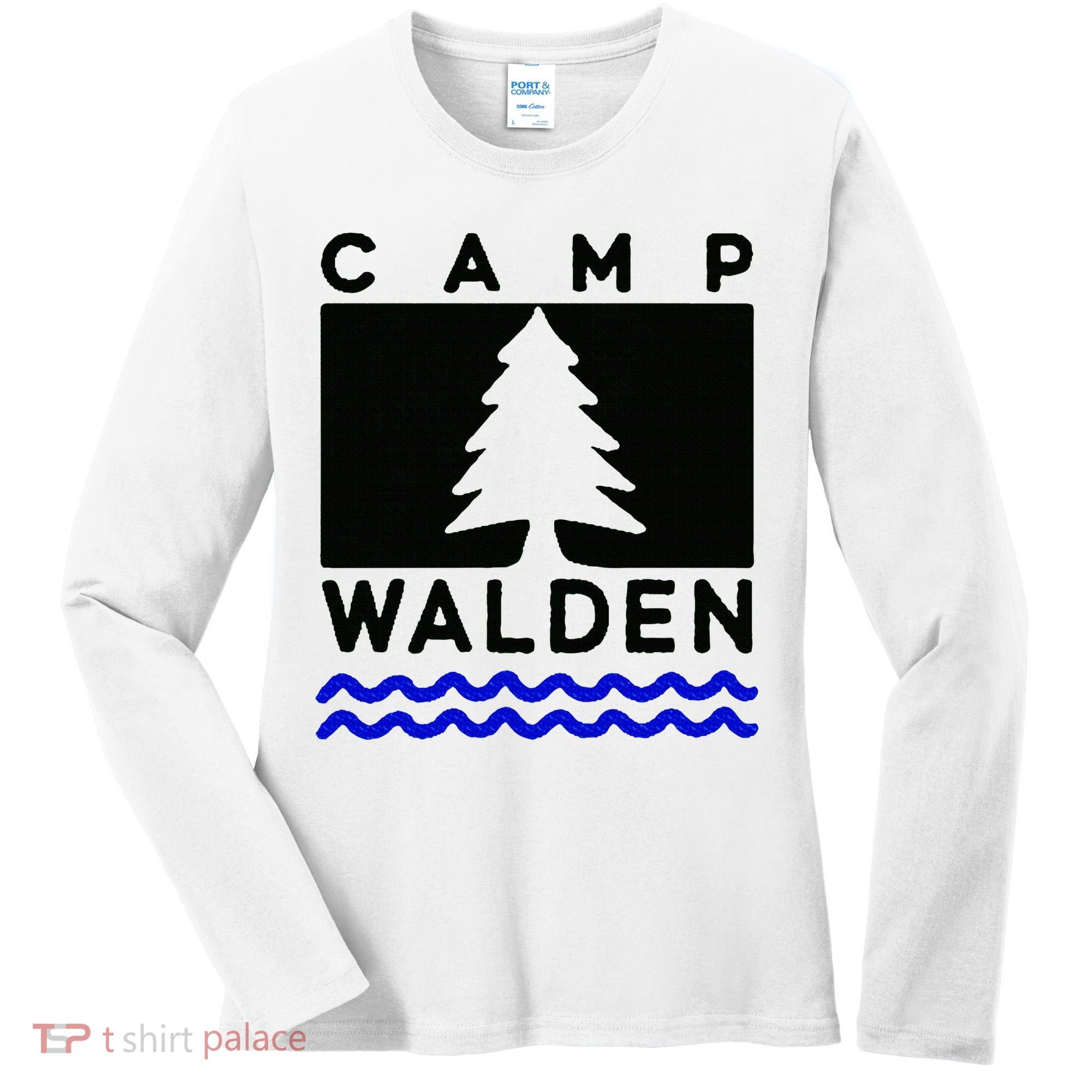 Camp Walden Summer Camp  Summer Camp Women's Long Sleeve Shirt