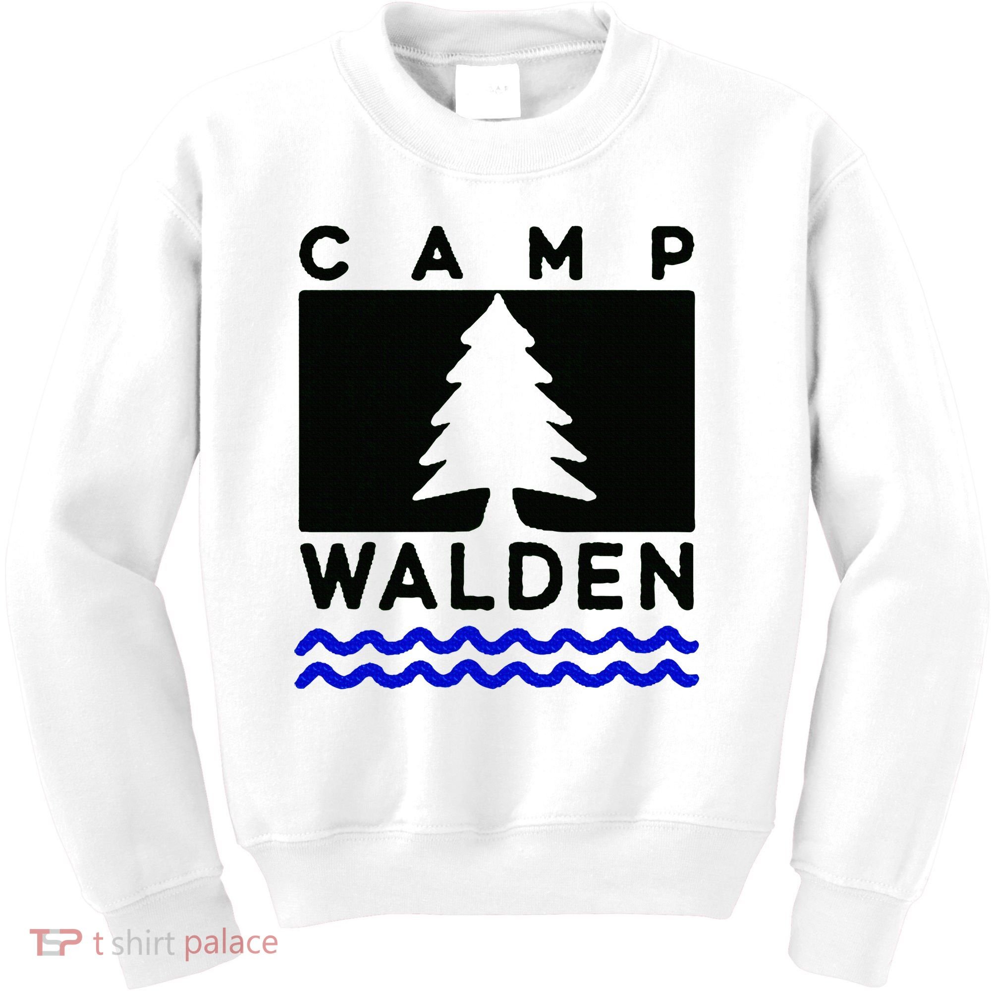 Camp Walden Summer Camp  Summer Camp Kids Sweatshirt